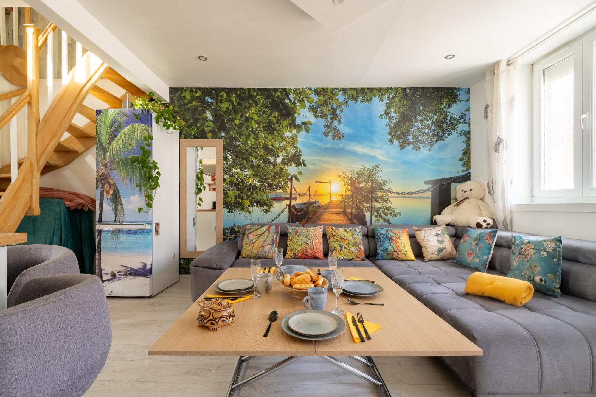 Casa Inca Calais - Duplex Soleil Latino - Parking Free, Stationアパートメント エクステリア 写真