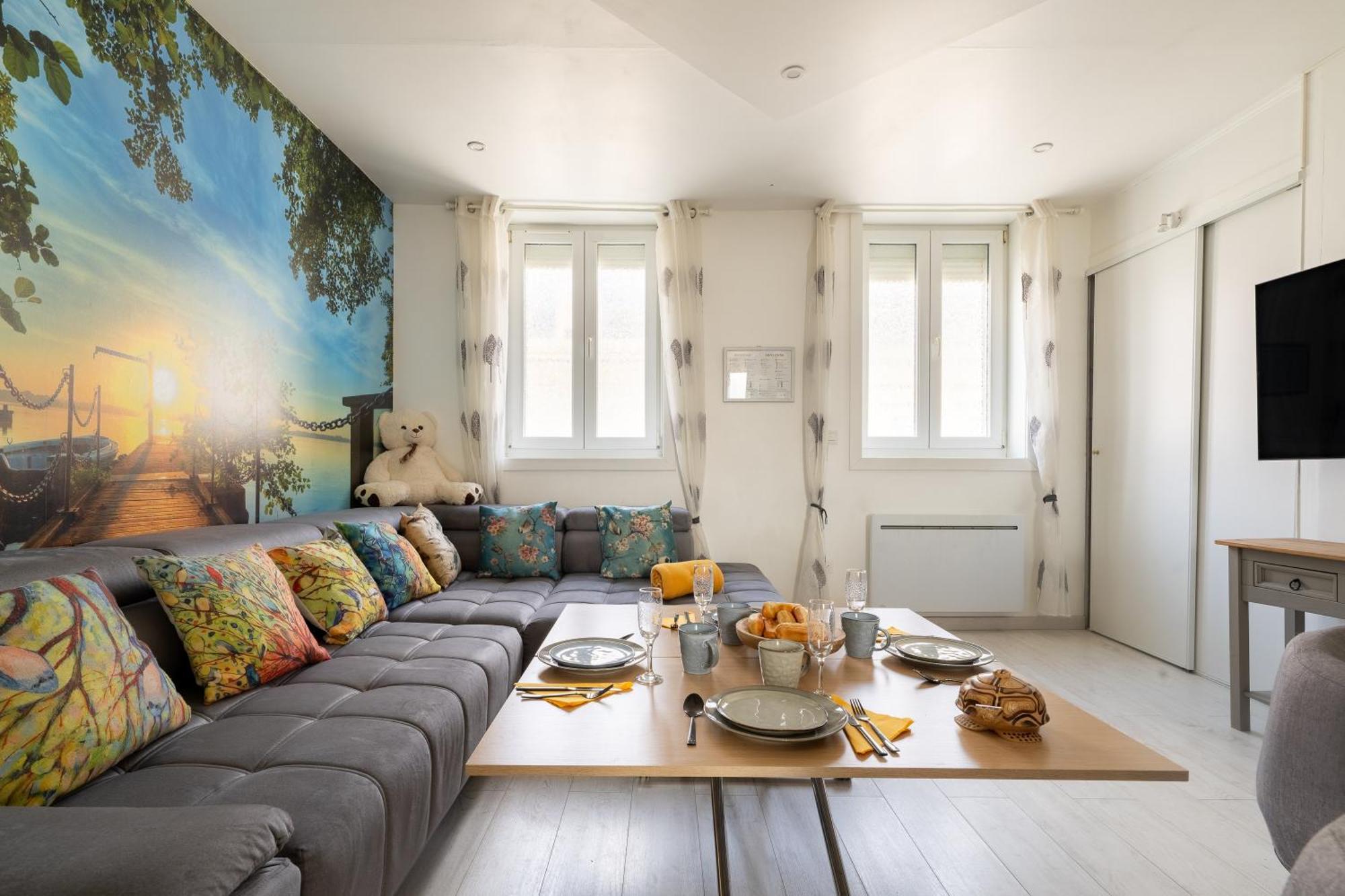 Casa Inca Calais - Duplex Soleil Latino - Parking Free, Stationアパートメント エクステリア 写真