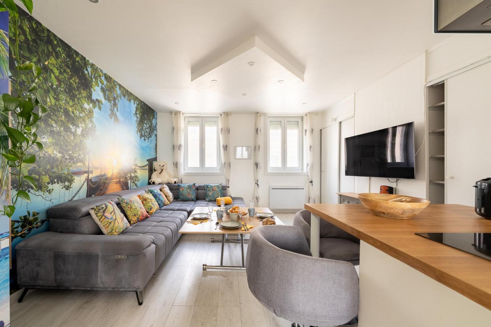 Casa Inca Calais - Duplex Soleil Latino - Parking Free, Stationアパートメント エクステリア 写真