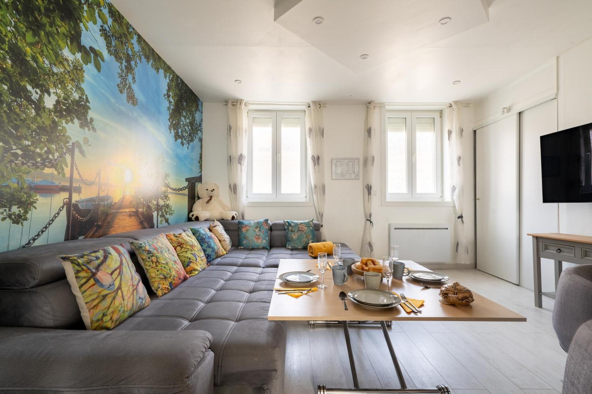 Casa Inca Calais - Duplex Soleil Latino - Parking Free, Stationアパートメント エクステリア 写真